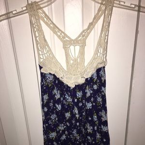 Hollister Flowered tank top